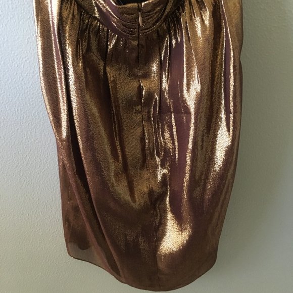 vera wang lavender label silk halter dress - Picture 6 of 6